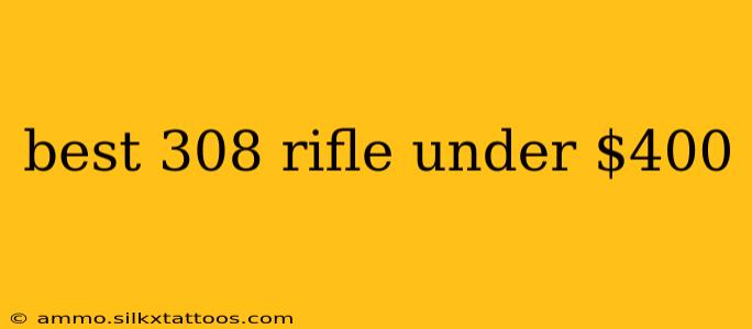 best 308 rifle under $400