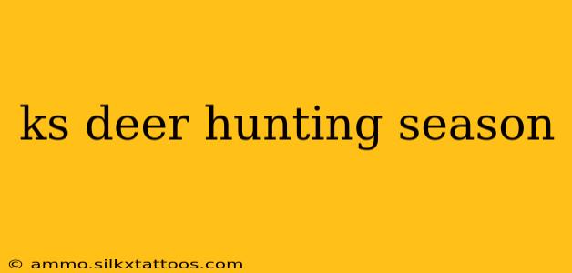 ks deer hunting season